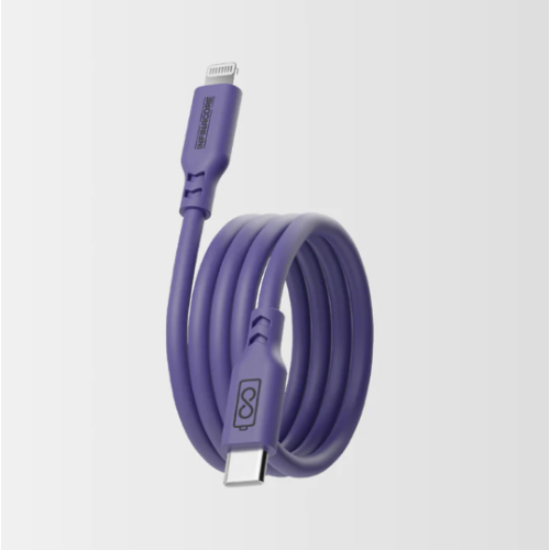 Silicone Lightning Charging Cable 60W for iPhone, iPad